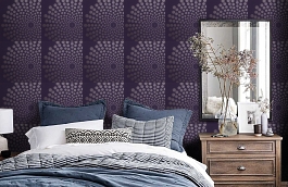 Обои 345912 фото в интерьере спальни превью