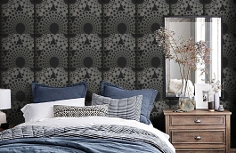 Обои 345935 фото в интерьере спальни превью