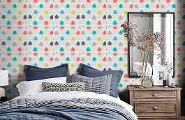 Обои 111324 фото в интерьере спальни превью