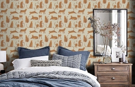 Обои 112207 фото в интерьере спальни превью