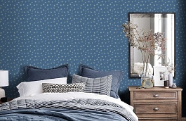 Обои AV50602 фото в интерьере спальни превью