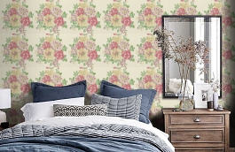 Обои DCAVMI101 фото в интерьере спальни превью