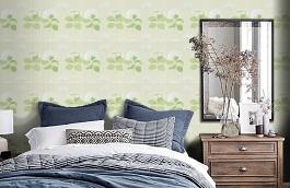 Обои DIOWLA103 фото в интерьере спальни превью