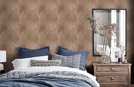 Обои FR61205 фото в интерьере спальни превью