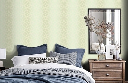 Обои GO40602 фото в интерьере спальни превью