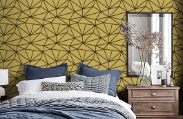 Обои GT20900 фото в интерьере спальни превью