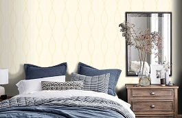 Обои GT21905 фото в интерьере спальни превью