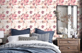 Обои LG90009 фото в интерьере спальни превью