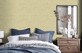 Обои AD1244 фото в интерьере спальни превью