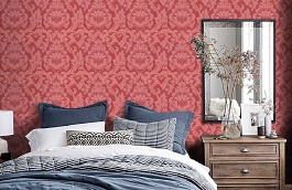 Обои CDW04009 фото в интерьере спальни превью