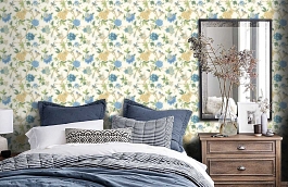 Обои GP5904 фото в интерьере спальни превью