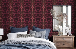 Обои NUP01002 фото в интерьере спальни превью