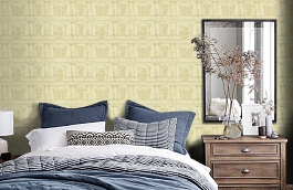 Обои ZINW310082 фото в интерьере спальни превью