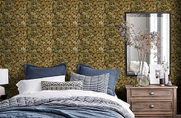 Обои ZQUA310981 фото в интерьере спальни превью