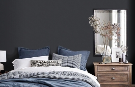 Обои KT10156 фото в интерьере спальни превью