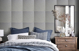 Обои RD4012 фото в интерьере спальни превью