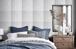 Обои RD881 фото в интерьере спальни превью