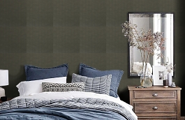 Обои 1174-41 фото в интерьере спальни превью