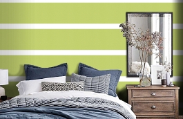 Обои 1264-43 фото в интерьере спальни превью