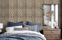 Обои 261001 фото в интерьере спальни превью