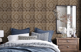 Обои 261002 фото в интерьере спальни превью