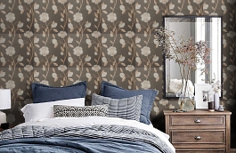 Обои 263001 фото в интерьере спальни превью