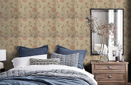 Обои 263002 фото в интерьере спальни превью