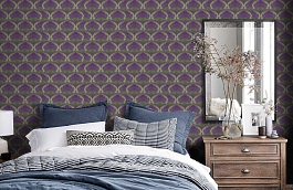 Обои 300078 фото в интерьере спальни превью