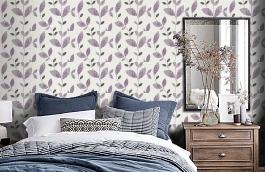 Обои 30095-5 фото в интерьере спальни превью