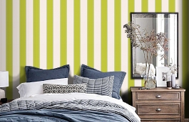 Обои 30459-4 фото в интерьере спальни превью