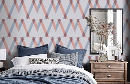 Обои 34110-2 фото в интерьере спальни превью