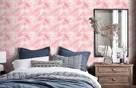 Обои 34125-3 фото в интерьере спальни превью