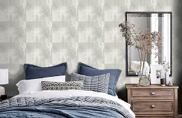 Обои 36147-4 фото в интерьере спальни превью