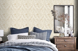 Обои 37413-5 фото в интерьере спальни превью
