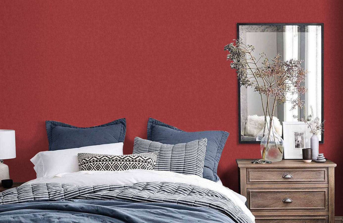 Обои 37536-5 фото в интерьере спальни Обои 37536-5 фото в интерьере спальни