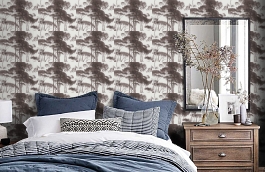 Обои 37651-1 фото в интерьере спальни превью