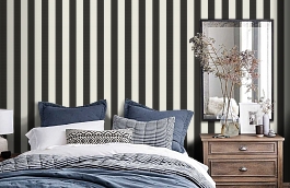 Обои 37849-2 фото в интерьере спальни превью