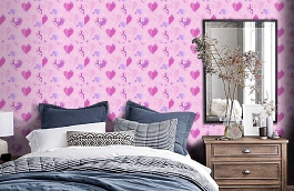 Обои 533701 фото в интерьере спальни превью