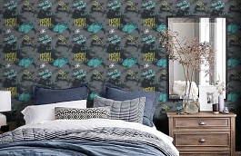 Обои 534105 фото в интерьере спальни превью