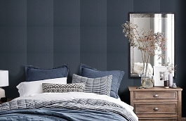 Обои 8737-50 фото в интерьере спальни превью