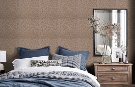 Обои 8739-27 фото в интерьере спальни превью