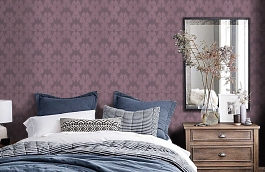 Обои 95630-5 фото в интерьере спальни превью