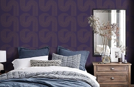 Обои 95653-3 фото в интерьере спальни превью