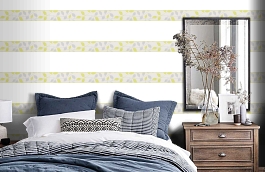 Обои 95855-4 фото в интерьере спальни превью