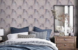 Обои 96045-3 фото в интерьере спальни превью