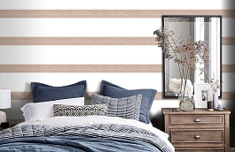 Обои 96129-1 фото в интерьере спальни превью