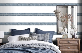 Обои 96129-2 фото в интерьере спальни превью