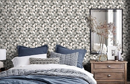 Обои KTM1220 фото в интерьере спальни превью