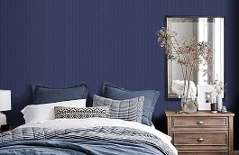 Обои KTM1417 фото в интерьере спальни превью