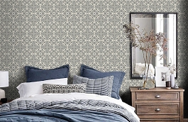 Обои MG40200 фото в интерьере спальни превью